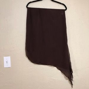 Just Add Water Brown Wrap Coverup